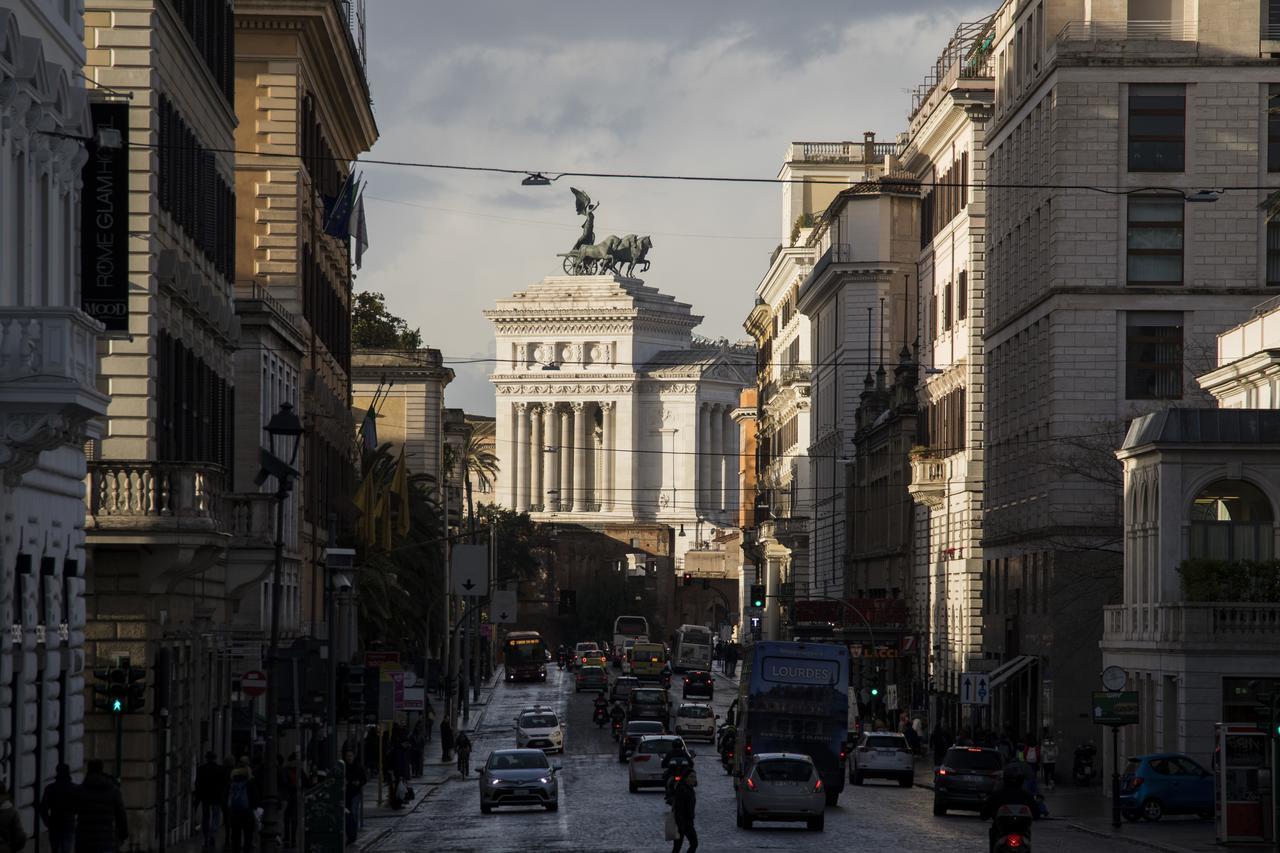 Esposizione Palace Hotel Roma Exterior foto